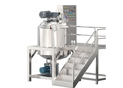 China 5000L Chemical Mixer Tank , High Shear Mixer Homogenizer Temperature Control for sale