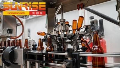 中国 ガラス ビン ビール充填機 販売のため