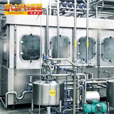 China Glass Bottle Juice Filling Production Line for sale