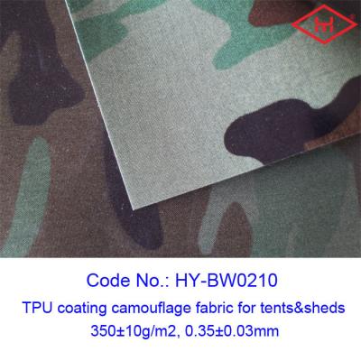 China TPU Coating Camouflage Composite Fabrics For Tents Sheds zu verkaufen