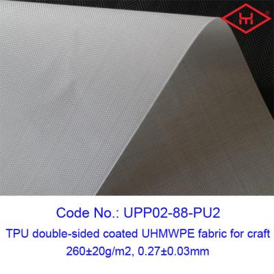 China TPU Double Sided Coated UHMWPE Composite Fabrics For Craft Te koop