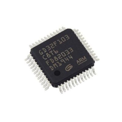 China newest electronic components integrated circuits microcontrollers IC 72MHz 32bit chips GD32F103RCT6 32bit for sale