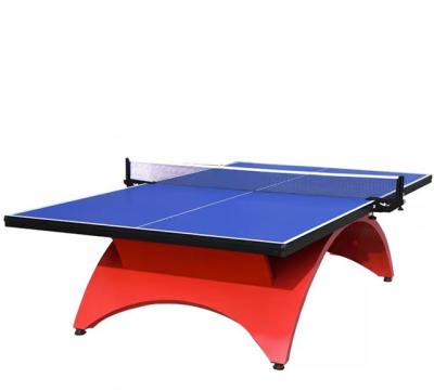 China Foldable Indoor Foldable Ping Pong Table Training Equipment Professional SMC Ping Pong Tables for sale