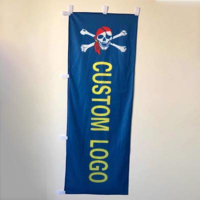 China Customized Printed Polyester Nobori Flag FLYING Nobori Flags Custom Flags for sale