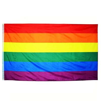 China Wholesale High Quality FLYING Polyester Printed Fast Shipping Bi Pride Flag Bisexual Pride Flag for sale