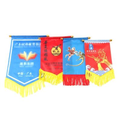 China Healthcare Institutes Discount Soccer Football Club Pennant Online Buying Custom Flag for sale