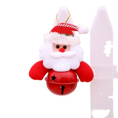 China Party Nylon Tree New Year 2022 Decoration Christmas Metal Bell Hanging Ornament for sale