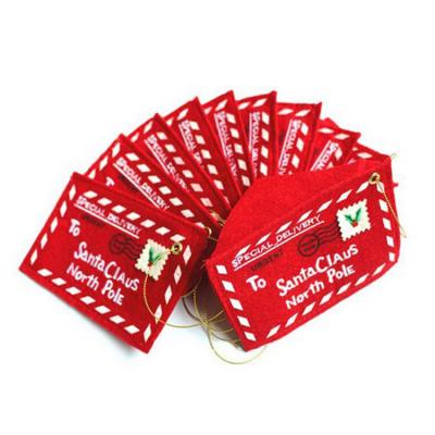 China Nonwoven Nylon Christmas Wrap Card Christmas Decorations for sale