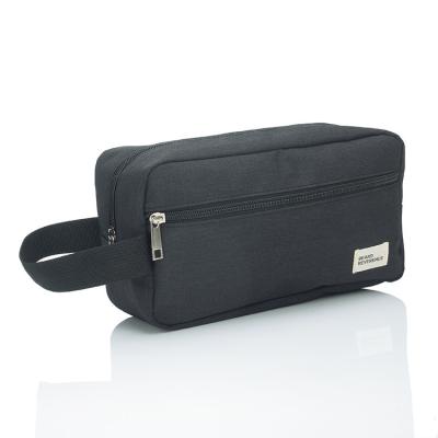 China NATIONAL Black Portable Travel Toiletry Bag Makeup Men Fashion OEM Cosmetic Bags for sale