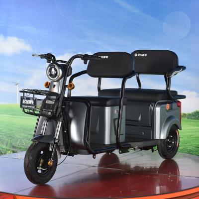 China 2021 QSD Passenger Three Wheel Adult Bike Loading Two People And Goods Three Wheeled Bicycle Hot Sale 3 Wheel For Passenger for sale