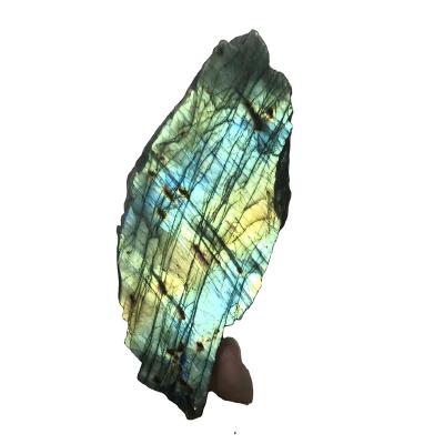 China China hot sale labradorite healing raw crystal stone for home decoration raw labradorite bulk for sale