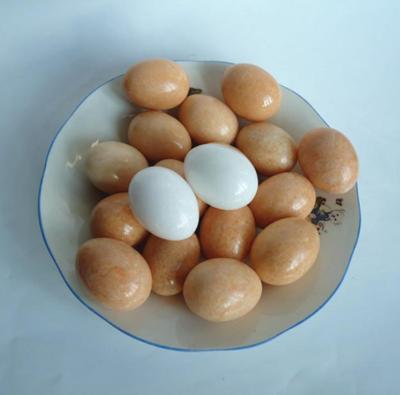 China Colored Carved Marble Eggs China Marble Eggs Gemstone Eggs for sale