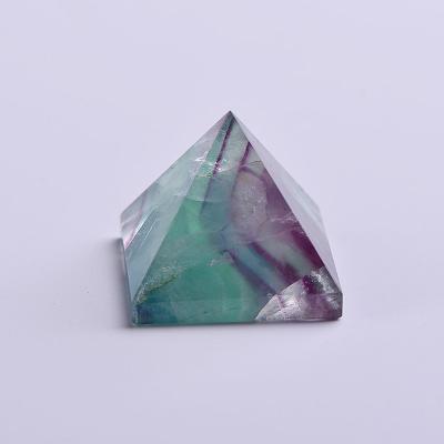 China China Crystal Stone Autumn Gemstone Pyramid Egypt Quartz Crystal Pyramid Natural Mineral Stone Ornament for sale