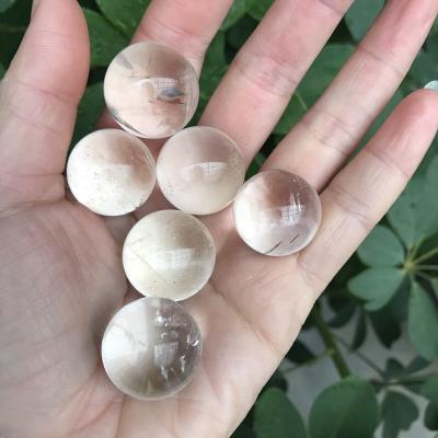 China Wholesale China Natural Polished Crystal Sphere For Water Healing Properties Rock Crystal Structuring Sphere for sale