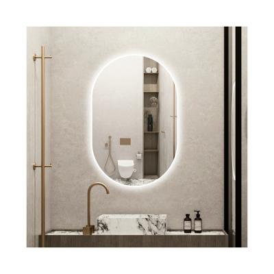 China New Type Luminous Top Selling Makeup Led Mirrors Vanity Bathroom Light Wholesale Mirror for sale