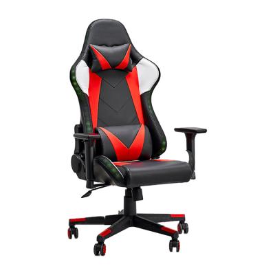 China Wholesale Adjustable (Height) Comfortable Computer Gaming Desk PC Gamer Racing Style Ergonomic Leather Gaming Chair Racing Games Chair for sale