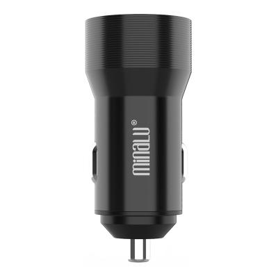 China Mobile Phone Minalu dual usb car charger 2.1a portable car charger for sale