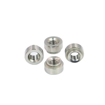 China Durable Manufacturer Supplier Tempering Press Nut Threaded Round Head Self Collapsing Stainless Steel Rivet Nuts for sale