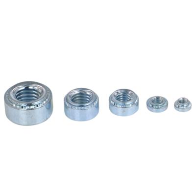 China Durable Precision Self Hardened Carbon Steel Sheet Nut Hardened Panel Clamping Fastener for sale