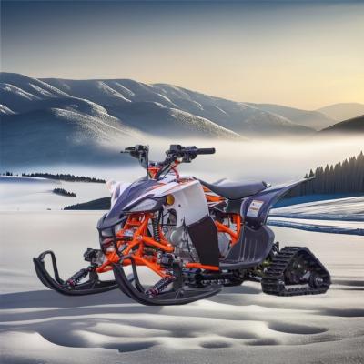 China 125CC Snowmobile Track Motorcycle with Electric Start Engine for sale