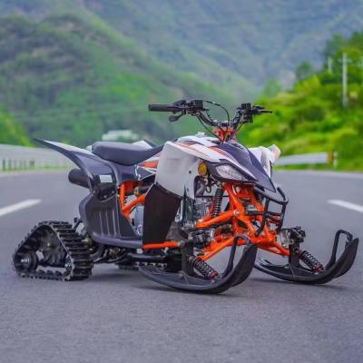 China Upgrade Your Mountain Adventures with Our 125CC Snowmobile and Smooth Chain Transmission for sale