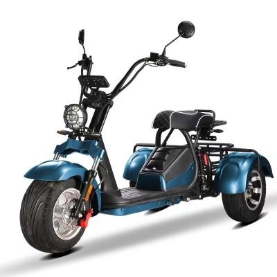 China Unisex 2000W Potente 3 Roda Gordura Suspensão Scooter Elétrico 5-6H Tempo de Carregamento à venda