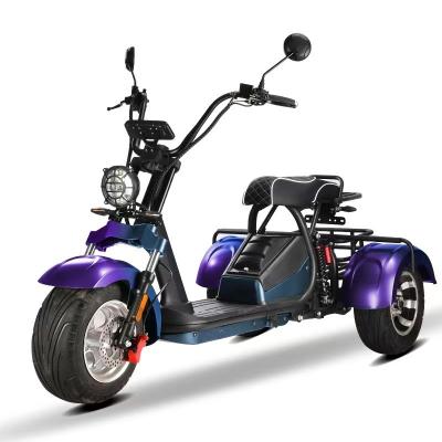 China 2000W EEC 60V 20AH Citycoco Electric Scooter Wide Tires and Customzied Colors Supported for sale