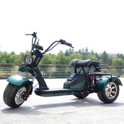 China Unisex 2000w Citycoco Electric Scooter with 3 Wheels and 60-80km Range Per Charge for sale