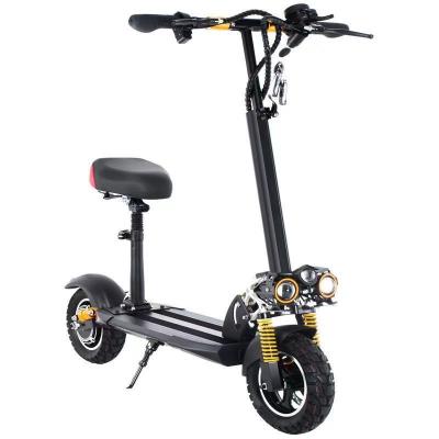 Chine Scooter à deux roues Scooter électrique tout-terrain avec une puissance de moteur de 1000W et un moteur sans balai à vendre