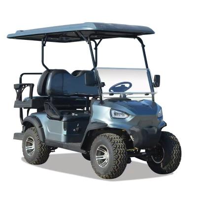 China 2024 Aotong 4 Seater 4 Wheel 72v Lead-acid Electric Golf Carts for Comfortable Riding for sale