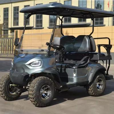 China 4 Seat Electric Golf Cart with CE Certification and Minimum Grand Clearance of 150-200mm for sale