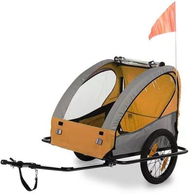 China 150*90*105CM Bike ATV Trailer Large Dog Cat Bicycle Pram pet stroller carrier Foldable for sale