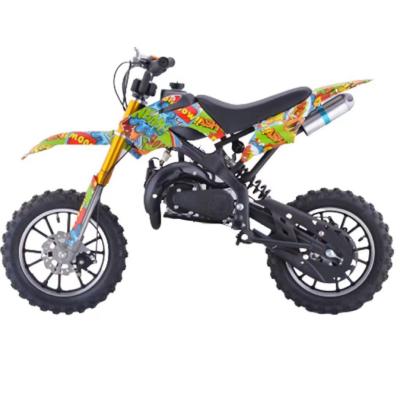 China Affordable 49CC 50CC Dirt Bike Displacement Less Than 50CC and Customizable Colors for sale