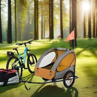 Cina Camioncino per bambini Carrier Bike Trailer Pet Outdoor Camping Trailer con pneumatico anteriore da 14