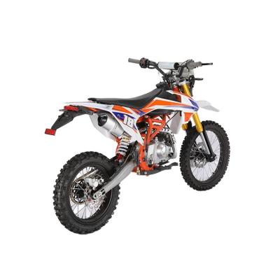 Chine Démarrage électrique 140cc 190cc Motocross Dirt Bike Motocycle 4 temps Corps en acier Moteur sans balai à vendre