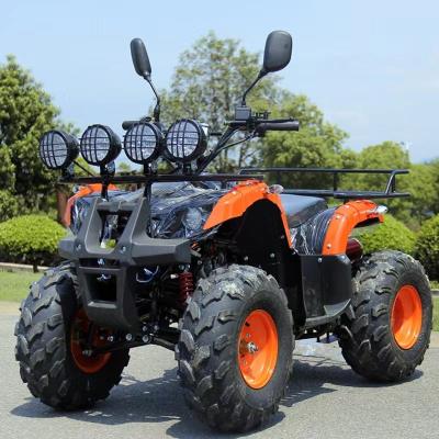 China 110cc Gas ATV for Kids Electric Start 4 Strokes Automatic Off Road 4 Wheel Quad Bike for sale