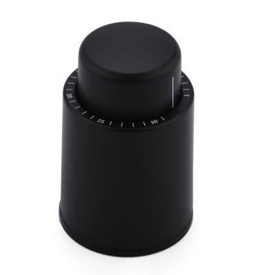 China Top With Date Classic Brand Manual Wine Vacuum Stopper Closure Cap Compressor Bottle Cap for sale