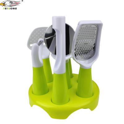 China Sustainable Kitchen Gadgets Color Kitchen Accessory Kitchen Tools 7pca for sale