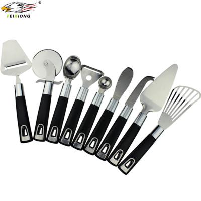 China Kitchen Viable Black Creative Non-Slip Instrument Handle Accessory Tool Kit for sale