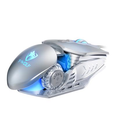 China China Supplier Four-color Breathing Beautiful Ergonomic G530 Optical Wired Gaming Mouse And Lamp Portable Mouse For Laptop Notebook PC Computer for sale