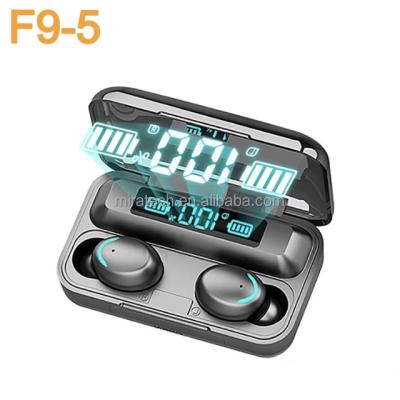 China 2021 new latest In-ear noise canceling waterproof sports earbuds headset touch control wireless earphone with display charging case for sale