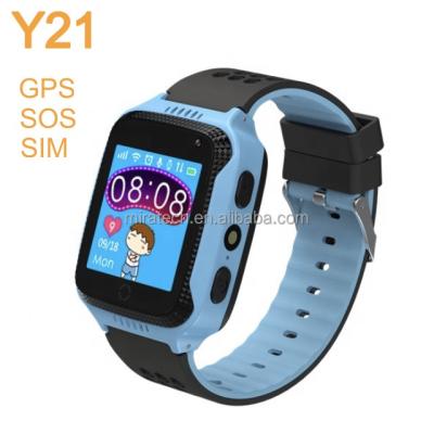 China 2021 new GPS navigation kids location 2g sim card network kids safety SOS phone smart watch for sale