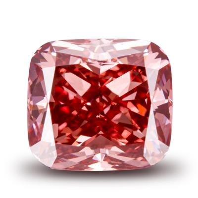 China Fire Cushion CVD Color Play or Pink Lab Diamond Loose for sale