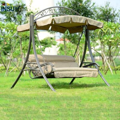 China Strong Metal Garden Swing Swing Chair Rocking Chair Roof Outdoor Swing Seat Metal Patio Swings Chair for sale