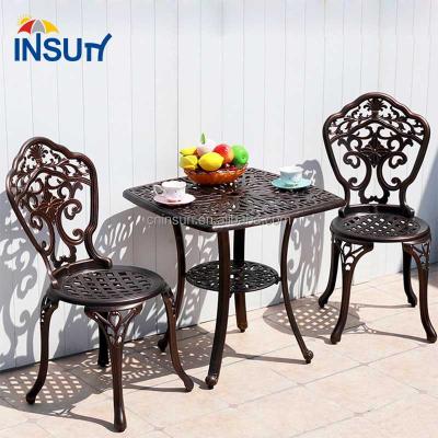 China Weather Outdoor Furniture Rustic Dining Table Set Dining Table Set To Counter Dining Sets for sale