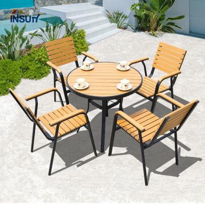 China Time Furniture Round Marble Dining Table Chairs Restaurant Outdoor Dining Tables With Chairs for sale