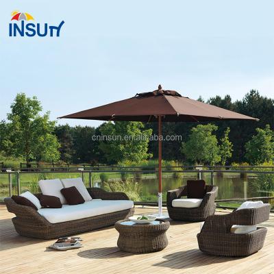 China Weather Furniture Outdoor Dining Room Furniture Sets Outdoor Furniture Bistros Dining Garden Set Sofa Set for sale