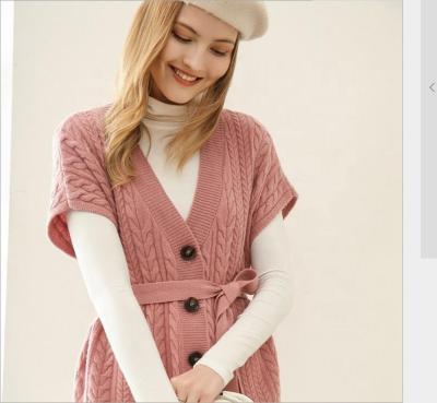 China Autumn and winter new cashmere sweater women's cashmere sweater loose QUICK DRY thickened pure vest for sale