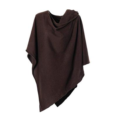 China Elegant Mexican pure cashmere hotsale wrap shawl cashmere poncho anti-shrink for sale