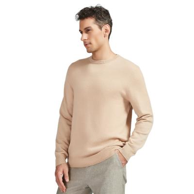 China Anti-Wrinkle Winter New Arrivals Mens Crew Neck Thickened Cashmere Sweater for sale